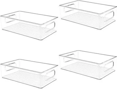 Produktbild von Famanu Kühlschrank Organizer - Praktische Aufbewahrungsboxen -
