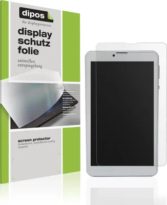 Produktbild von 2x Schutzfolie für Garsent 7 Zoll Tablet matt Displayschutzfolie Folie Display Schutz dipos