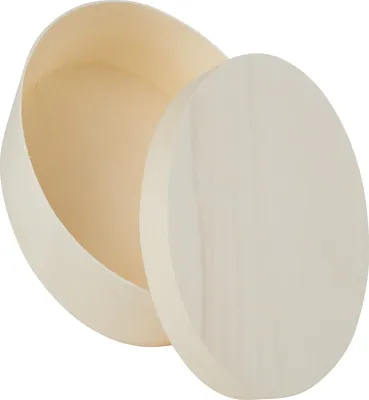 Produktbild von VBS Spanschachtel "Oval", 12 x 9 cm, H 5 cm