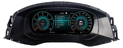 Produktbild von Digitales Armaturenbrett-Cluster, kompatibel mit Passat B8, drahtlose Konnektivität, anpassbares Display, Für Passat 16-17