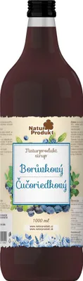 Obrázek produktu pro Naturprodukt Borůvkový sirup 1000 ml