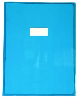 Productafbeelding van Clairefontaine omslag, Calligraphe Cristalux, DIN A4+, blauw, transparant, 1 stuk