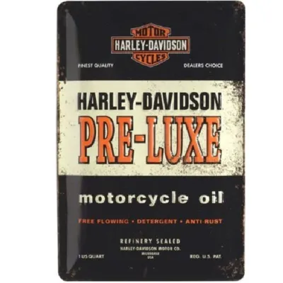 Image de Nostalgic-Art - Plaque en métal 20 x 30cm - Harley-Davidson - PRE-LUXE