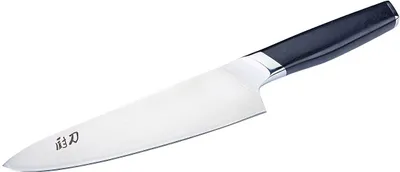 Produktbild von Herbertz Kochmesser 33 cm rostfreier Stahl/Fiberglas Silber/schwarz