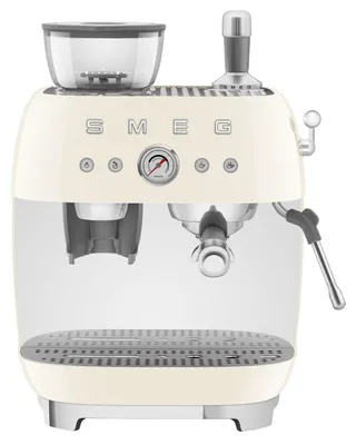 Produktbild von Smeg SMEG EGF03CREU - Espressomaschine mit integrierter Bohnenmühle - Creme