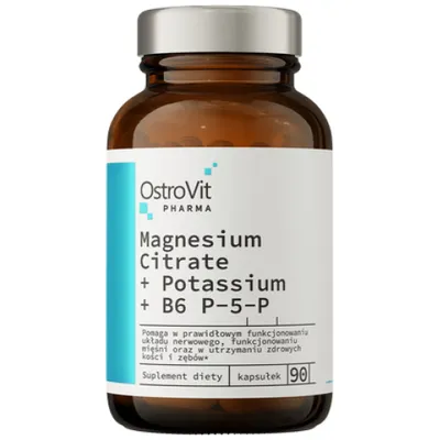 Image de OstroVit Pharma Citrate de Magnésium + Potassium + B6 P-5-P
