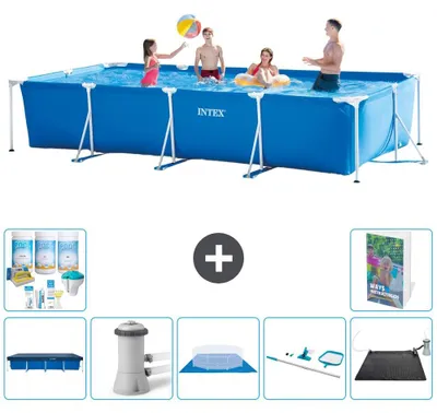 Produktbild von Rechteckiger Frame Pool - 450x220x84 cm - 8-teilig S20061