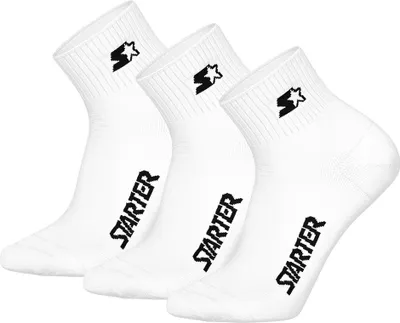 Produktbild von Starter 3pk Quarter Socks (46) 43/46 White