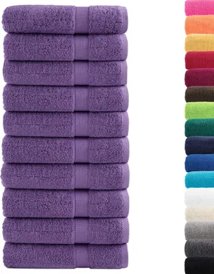 Obrázok produktu pre vidaXL Uteráky Premium SOLUND 10 ks fialové 50x100 cm 600 g/m²
