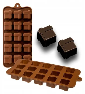 Produktbild von Rossner Silikon-Form Geschenk-Pralinen Weihnachten