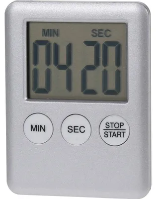 Produktbild von EXCELLENT HOUSEWARE Zeitschaltuhr KÜCHENTIMER Kurzzeitmesser elektronisch mit Magnethalterung