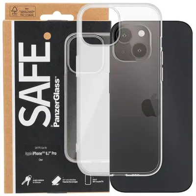 Image de PanzerGlass SAFE. by ® TPU Case Transparent iPhone 15