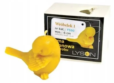 Produktbild von Łysoń Silikonform Spatz 1 Gießform Höhe 6cm