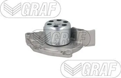 Produktbild von GRAF Kühlmittelpumpe Wasserpumpe für RENAULT Clio III Schrägheck (BR0/1, CR0/1) PA1087