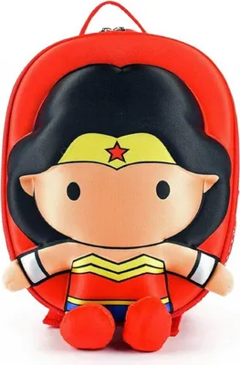 Produktbild von Detská školská taška Wonder Woman POLY - Cestovná taška DC Justice League - Ergonomický batoh - 6 litrov