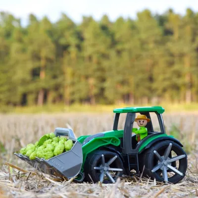 Produktbild von Lena TRUXX SM04537, Traktor, 2 Jahr(e), Gummi, Stahl, Grün, Grau