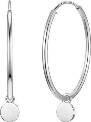 Produktbild von Glanzstücke München Creolen Kreis Sterling Silber 50083412