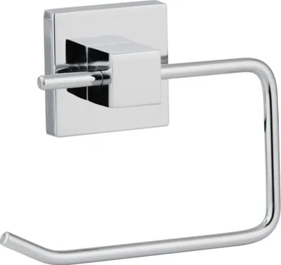 Produktbild von FACKELMANN Toilettenpapierhalter MARE, verchromter Klopapierhalter (Farbe: Silber)