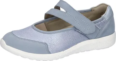 Produktbild von Waldläufer M-Ira Spangenballerina Blau in Gr. 40