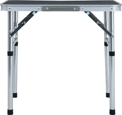Immagine prodotto di Tavolo Pieghevole da Campeggio Grigio in Alluminio 60x45cm