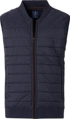 Produktbild von REDMOND Casual Herren Sweatweste Zipper Comfort Baumwollemix Blau XL