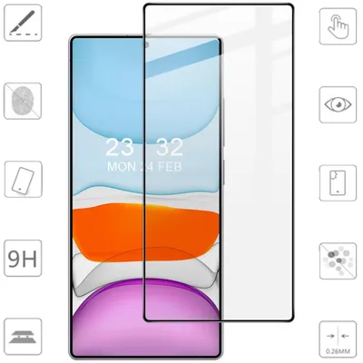 Produktbild von Für Samsung Galaxy S25 Ultra 5G 1x 3D Premium Display H9 0,3mm Hart Glas Schutz
