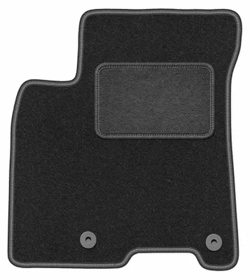 Immagine prodotto di Tappetino guidatore in moquette per Kia Niro 2016- (crossover) – 1 pezzo, grigio grafite, su misura – Wielganizator LUX