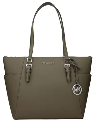 Produktbild von Michael Kors Schultertasche aus Leder in Gruen 35F0SCFT3LOLIVE