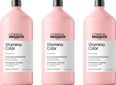 Produktbild von Vitamino Color Resveratrol Shampoo 3x1500 ml