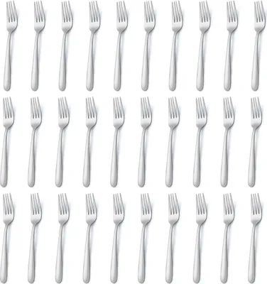 Produktbild von Gabeln, 36 Stück Edelstahl Gabel Set, 7,1", Spülmaschinenfest, Tafelgabeln für Haus Küche & Restaurant