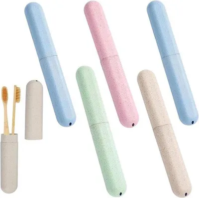 Imagen del producto de Estuche compacto para cepillos de dientes de viaje, color