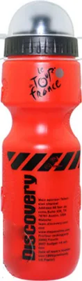 Zdjęcie produktu dla Przenośny plastikowy kubek do picia wody na zewnątrz, butelka na herbatę, pojemność 650 ml (czerwony)