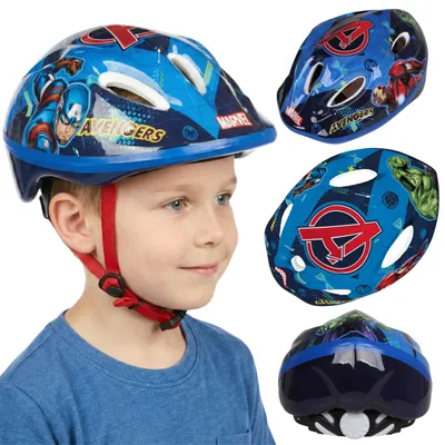Produktbild von MARVEL Avengers Sicherer Fahrradhelm für Jungen, leicht, verstellbar 52-56 cm
