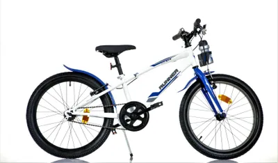Immagine prodotto di F.lli Schiano Sch Runner 20" - Bicicletta Per Bambini (6-10 Anni), Ruote 20", Telaio Acciaio, Con Accessori - Colore Blu