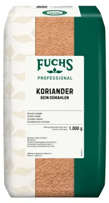 Zdjęcie produktu dla Fuchs Professional Kolendra czysta mielona o pikantnym smaku 1000g