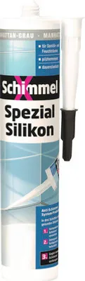 Produktbild von SchimmelX Spezialsilikon manhattengrau 310 ml