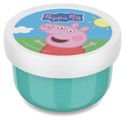 Produktbild von Mepal - Obstbox Campus - Snackbox für Kinder - Spülmaschinen- und mikrowellenfest - BPA-frei - 300 ml - Peppa Pig