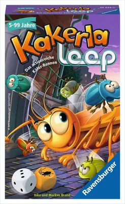 Produktbild von Ravensburger Kakerlaloop, Brettspiel, Rennen, 5 Jahr(e), 10 min
