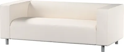 Produktbild von Dekoria Bezug für Klippan 2-Sitzer Sofa, hellbeige, Sofahusse, Klippan 2-Sitzer