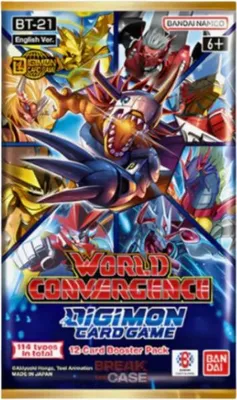Image de Digimon Card Game World Convergence BT21 Booster Anglais