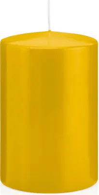 Produktbild von Stumpenkerzen in RAL-Qualität Dotter Gelb Ø 98 x 200 mm, 6 Stück