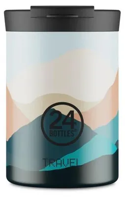 Zdjęcie produktu dla Kubek TRAVEL isotherme 350 ml - Mountain | 24 butelki
