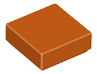 Immagine prodotto di 100 pezzi LEGO, parte c. 3070 in arancione scuro