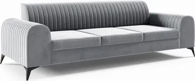 Produktbild von LIKMA Hellblau 3 Sitzer Samt Sofa Elsa 234x77x93 cm 3-er Couchgarnitur Hydrophobe Beschichtung Velvet Moderne Wohnzimmer Couch Velours Glamour Design Stoff Fresh 33
