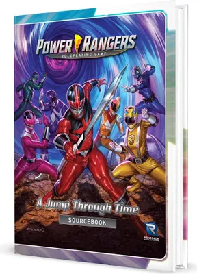 Zdjęcie produktu dla Power Rangers RPG Jump Through Time Sourcebook - Tabletop-Rollenspiel - ENG Edition