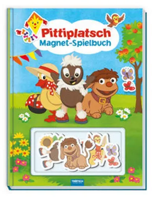 Produktbild von Trötsch Unser Sandmännchen Magnet-Spielbuch Pittiplatsch Pappenbuch mit Magneten