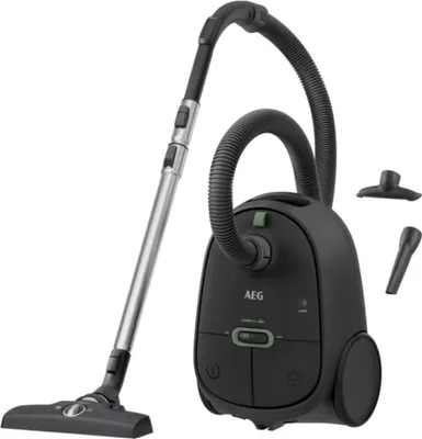 Zdjęcie produktu dla AEG AB61C1OKO, 850 W, Cylinder próżniowy, Suchy, Worek na kurz, 3,5 l, Filtr higieniczny, HEPA