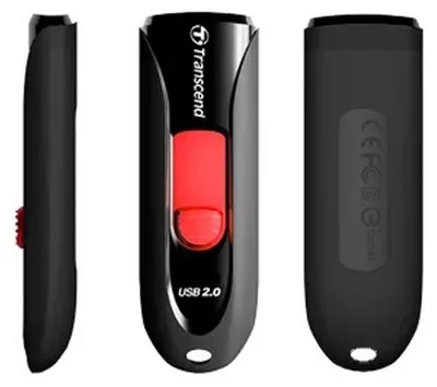 Imagen del producto de Transcend JetFlash 590: Unidad flash USB de 32 GB, compatible con USB 2.0