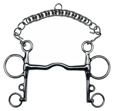 Produktbild von FEELING Stangenpelham, Gebiss mit Zungenfreiheit, Größe:Mundstück 125 mm Mundstückstärke 14 mm