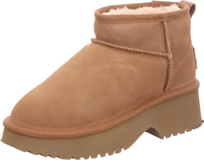 Produktbild von OOG Damen-Stiefelette Braun-Beige, Farbe:braun, EU Größe:38